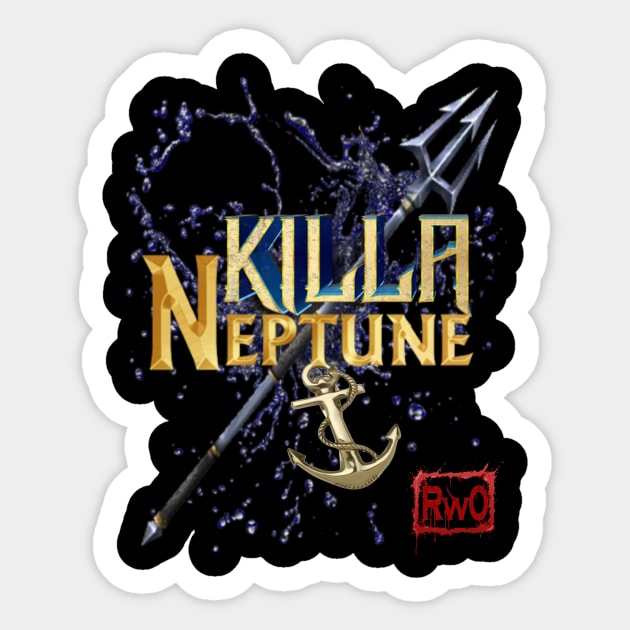 Killa Neptune Sticker by BIG DAWG APPAREL